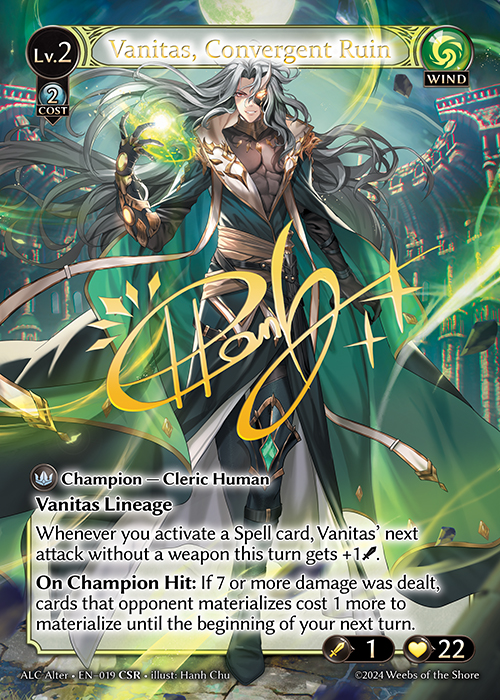 最安 Vanitas, Alter Revolution (Alchemical Ruin Convergent その他