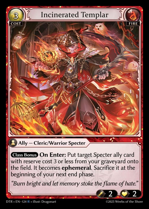 Incinerated Templar