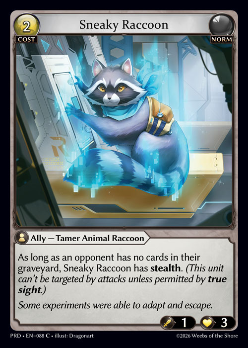 Sneaky Raccoon
