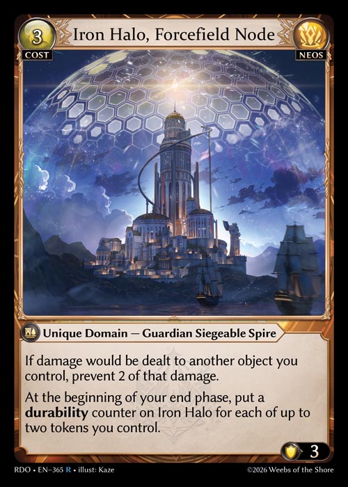 Iron Halo, Forcefield Node